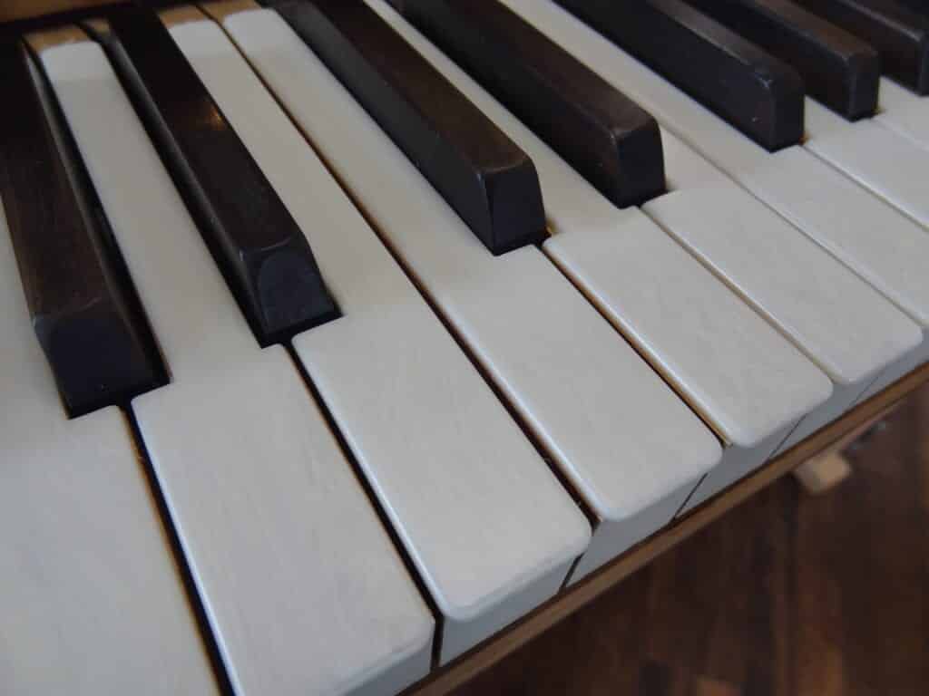 Restored Piano Keys